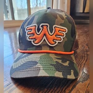 Seager Co. x Waylon Jennings Flying W Camo Snapback Hat